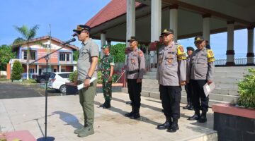 Sukseskan Pilkada 2024, Polres Subulussalam Berikan Pelatihan Kemampuan Sat Linmas