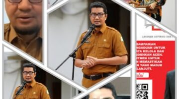 Kepala Dinas Pendidikan Aceh Marthunis, ST, DEA, Sambut Baik Pemakaian Baju Adat Singkil menjadi Seragam Siswa SMA, SMK dan SLB.