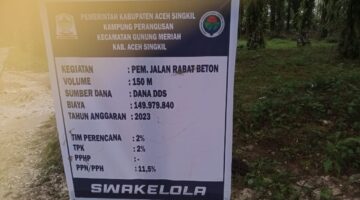 Pembangunan MCK Diduga Mangkrak Dan Rabat Beton Tak sesuai Spek LSM -TIPAN- RI, Sebut Ada Dugaan Mark up